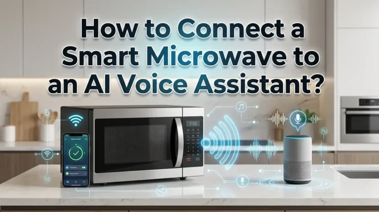 How to Connect a Smart Microwave to an AI Voice Assistant?
